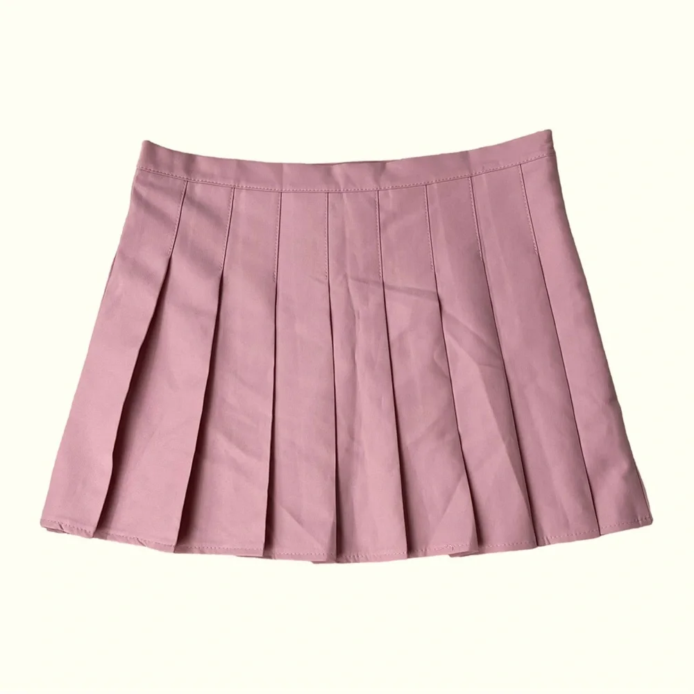 Princess Polly Tahls Mini Skirt Pink Pleated Tenniscore Preppy NWT - Picture 1 of 7